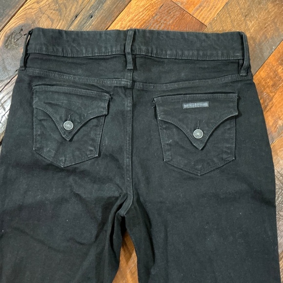 HUDSON Beth Black Baby Bootcut Jeans Women’s Size 12 - Picture 5 of 6